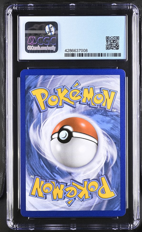 CGC 9.5 Pokemon Vaporeon GX (2019) Sun & Moon Black Star Promo SM172 (Back)