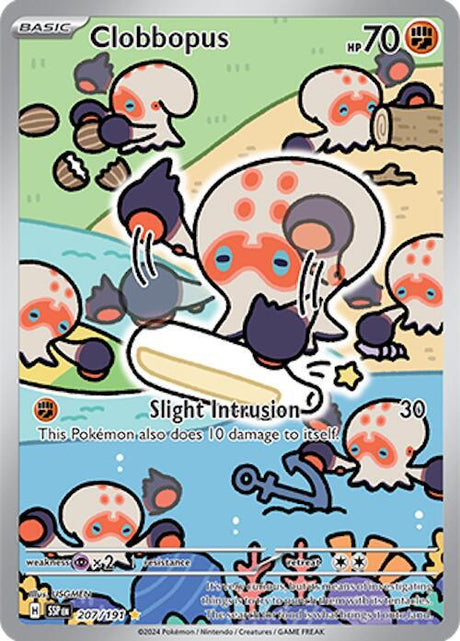 Clobbopus 207/191 - Pokemon TCG Surging Sparks card