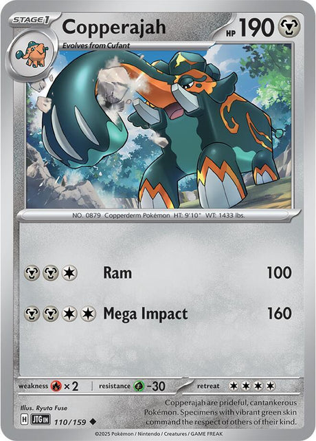 Copperajah 110/159 - Pokemon TCG Journey Together card