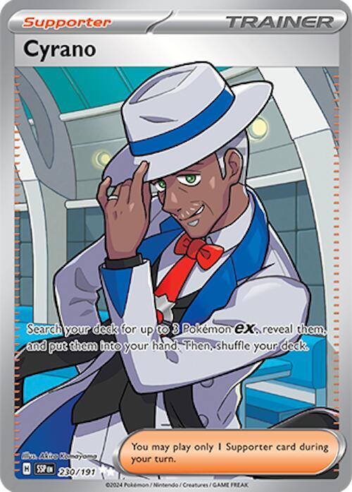 Cyrano 230/191 - Pokemon TCG Surging Sparks card