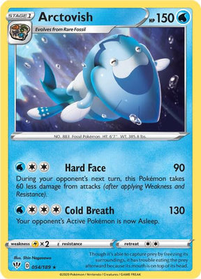 Arctovish - Darkness Ablaze 054/189 Pokémon card
