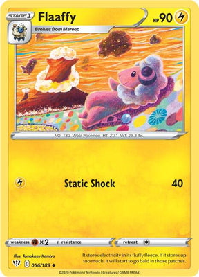 Flaaffy - Darkness Ablaze 056/189 Pokémon card