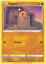 Diglett - Darkness Ablaze 084/189 Pokémon card