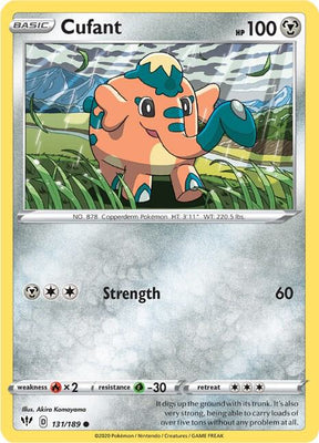 Cufant - Darkness Ablaze 131/189 Pokémon card