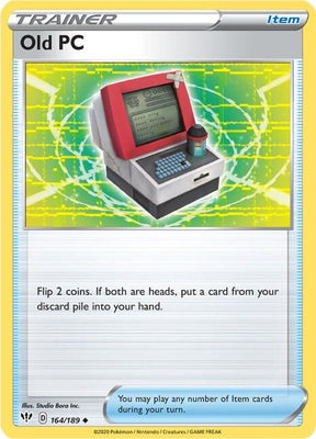 Old PC - Darkness Ablaze 164/189 Pokémon card