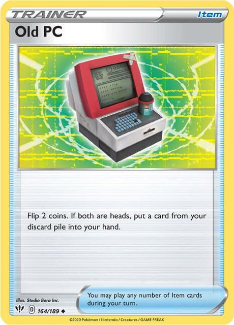 Old PC - Darkness Ablaze 164/189 Pokémon card