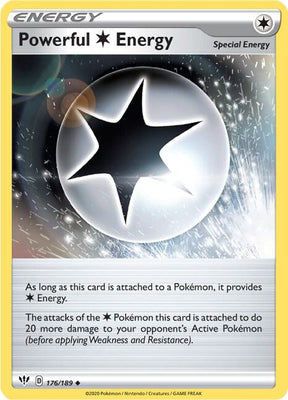 Powerful C Energy - Darkness Ablaze 176/189 Pokémon card