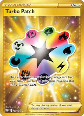 Turbo Patch (Secret) - Darkness Ablaze 200/189 Pokémon card