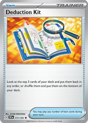 Deduction Kit 171/191 - Pokemon TCG Surging Sparks card