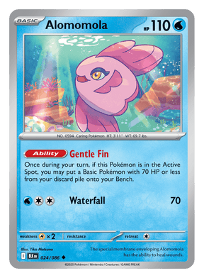 Alomomola 024/086 - Pokémon TCG Black Bolt card