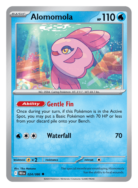 Alomomola 024/086 - Pokémon TCG Black Bolt card