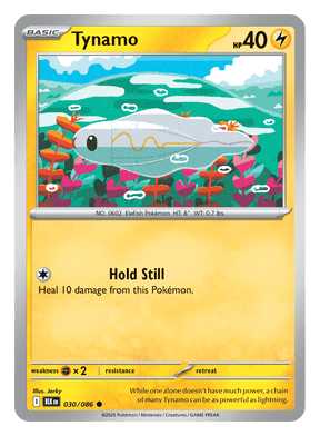 Tynamo 030/086 - Pokémon TCG Black Bolt card