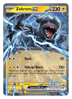 Zekrom ex 034/086 - Pokémon TCG Black Bolt card