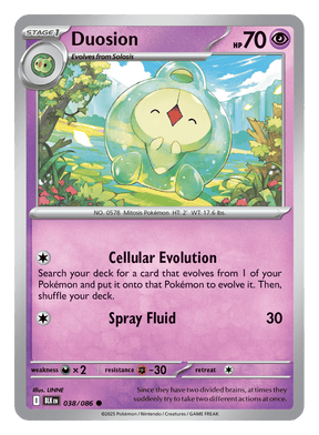 Duosion 038/086 - Pokémon TCG Black Bolt card