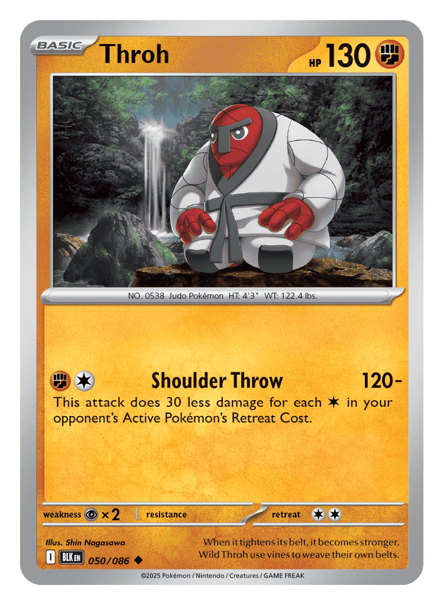 Throh 050/086 - Pokémon TCG Black Bolt card