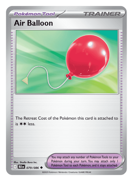 Air Balloon 079/086 - Pokémon TCG Black Bolt card