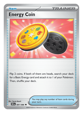 Energy Coin 081/086 - Pokémon TCG Black Bolt card