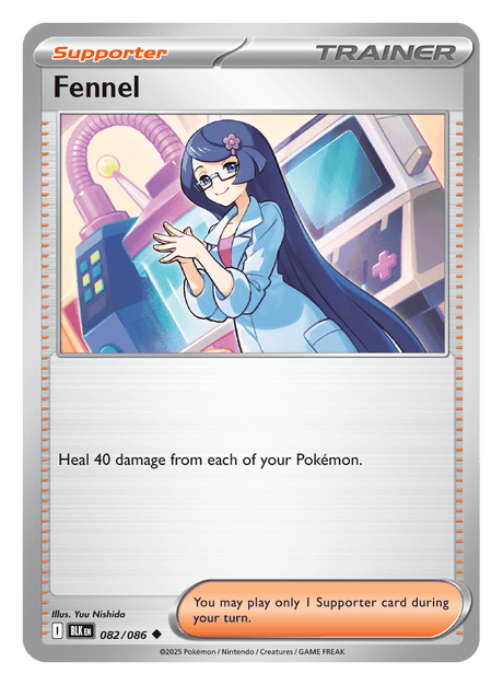 Fennel 082/086 - Pokémon TCG Black Bolt card