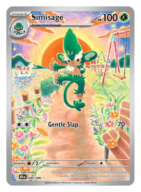 Simisage 090/086 - Pokémon TCG Black Bolt card