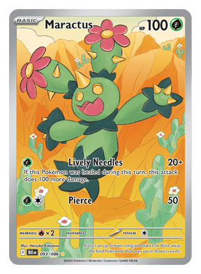 Maractus 093/086 - Pokémon TCG Black Bolt card