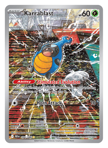 Karrablast 094/086 - Pokémon TCG Black Bolt card