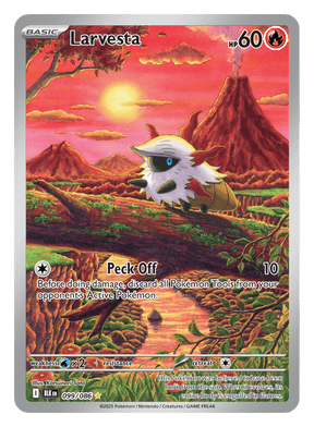 Larvesta 099/086 - Pokémon TCG Black Bolt card