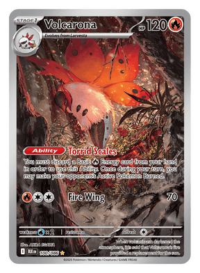 Volcarona 100/086 - Pokémon TCG Black Bolt card