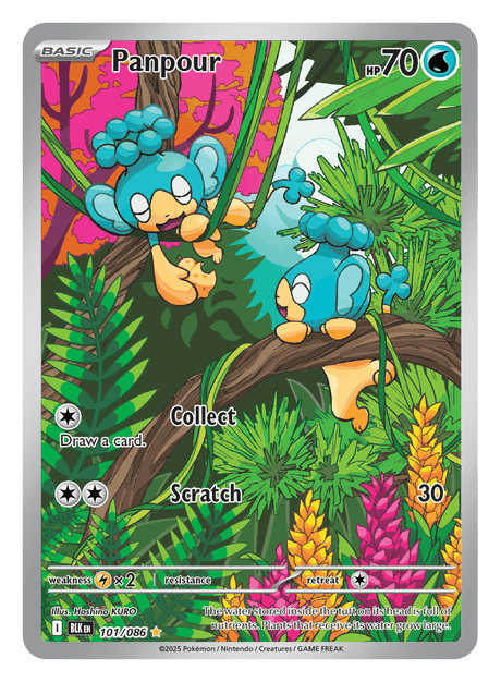 Panpour 101/086 - Pokémon TCG Black Bolt card