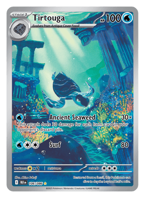 Tirtouga 106/086 - Pokémon TCG Black Bolt card