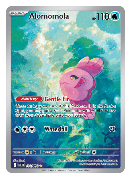 Alomomola 108/086 - Pokémon TCG Black Bolt card