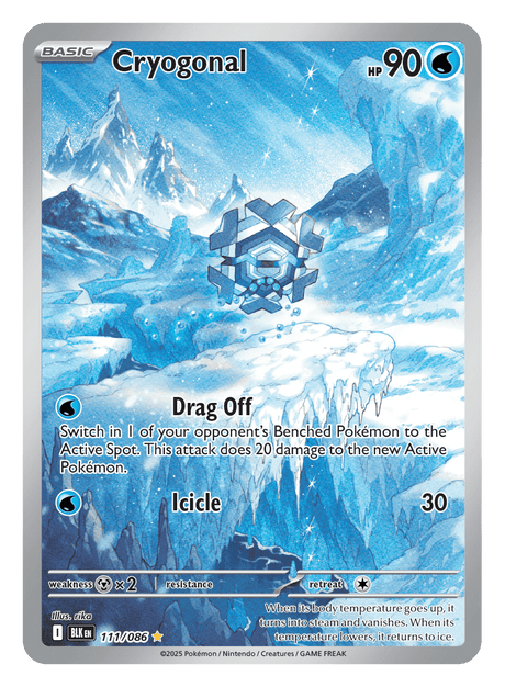 Cryogonal 111/086 - Pokémon TCG Black Bolt card