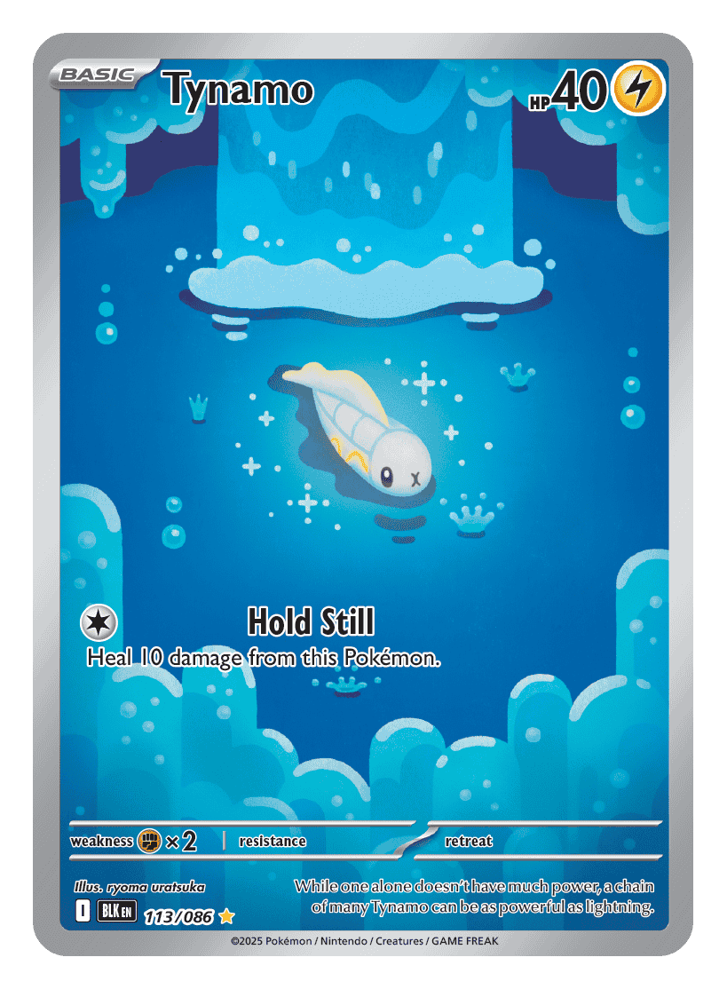 Tynamo 113/086 - Pokémon TCG Black Bolt card