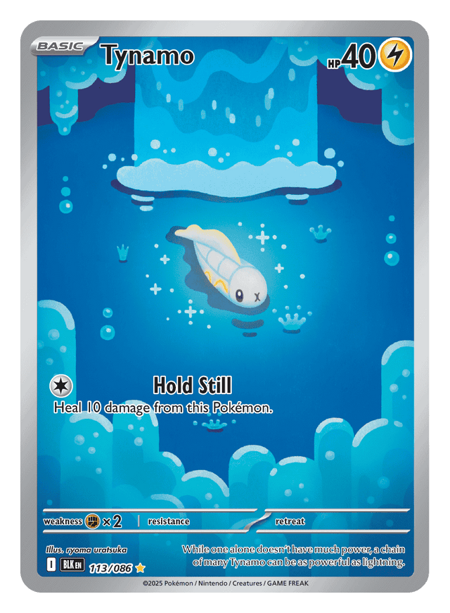 Tynamo 113/086 - Pokémon TCG Black Bolt card