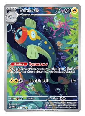Eelektrik 114/086 - Pokémon TCG Black Bolt card