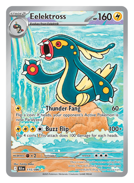 Eelektross 115/086 - Pokémon TCG Black Bolt card