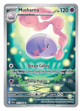 Musharna 117/086 - Pokémon TCG Black Bolt card