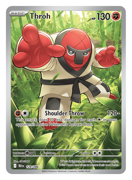 Throh 128/086 - Pokémon TCG Black Bolt card