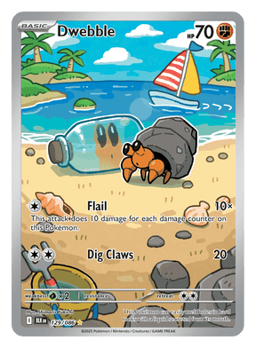 Dwebble 129/086 - Pokémon TCG Black Bolt card