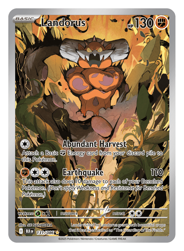 Landorus 131/086 - Pokémon TCG Black Bolt card