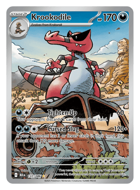 Krookodile 137/086 - Pokémon TCG Black Bolt card