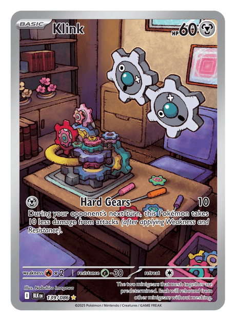 Klink 139/086 - Pokémon TCG Black Bolt card