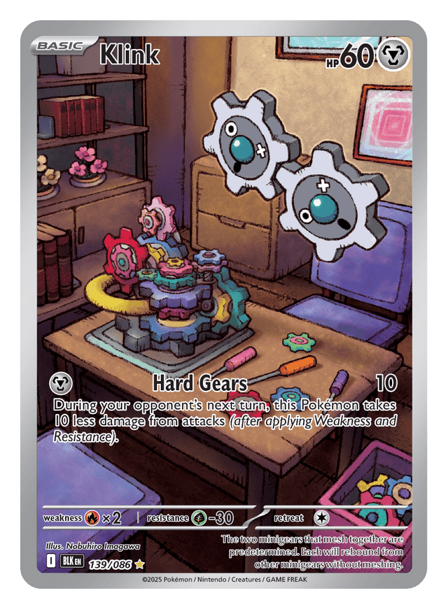 Klink 139/086 - Pokémon TCG Black Bolt card