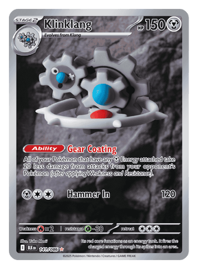 Klinklang 141/086 - Pokémon TCG Black Bolt card