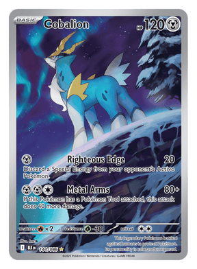 Cobalion 144/086 - Pokémon TCG Black Bolt card