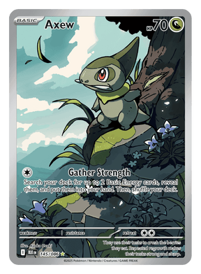 Axew 145/086 - Pokémon TCG Black Bolt card