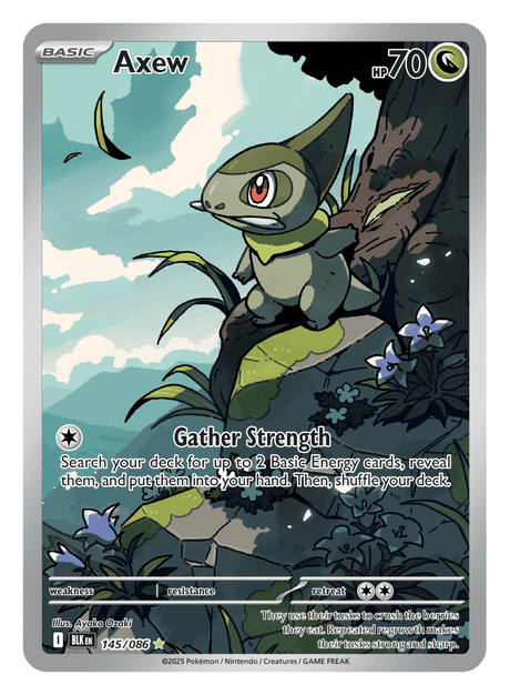 Axew 145/086 - Pokémon TCG Black Bolt card