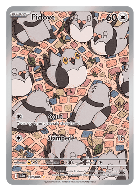 Pidove 148/086 - Pokémon TCG Black Bolt card