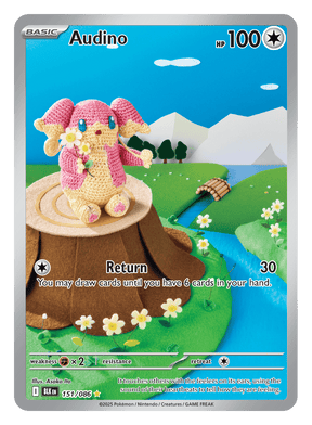 Audino 151/086 - Pokémon TCG Black Bolt card