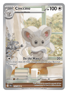 Cinccino 153/086 - Pokémon TCG Black Bolt card