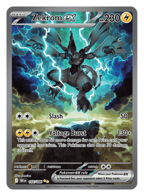 Zekrom ex 166/086 - Pokémon TCG Black Bolt card